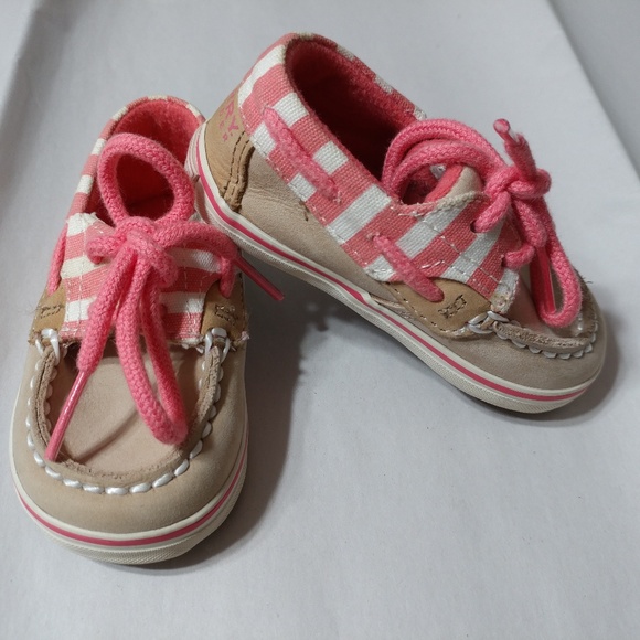 Sperry Other - Sperry Infant Girls' Top Sider Shoes 2M